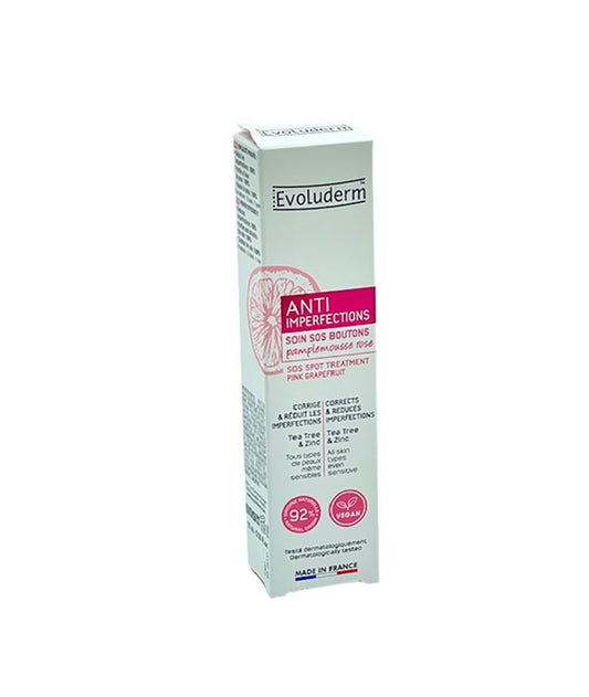 ANTI IMPERFECTION SOS SPOT TREATMENT PINK TREATMENT 15 ml Skin Treatments Asetena Pa 
