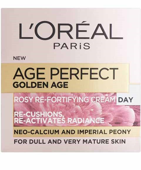 AGE PERFECT GOLDEN AGE ROSY RE FORTIFYING DAY CREAM 50 ml Skin Moisturizing Asetena Pa 