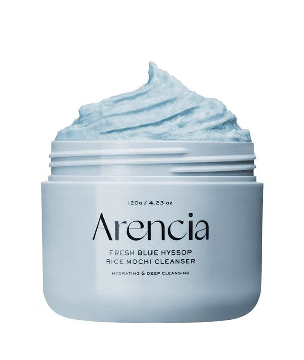 FRESH BLUE HYSSOP RICE MOCHI CLEANSER 120 g Korean Skincare Asetena Pa 