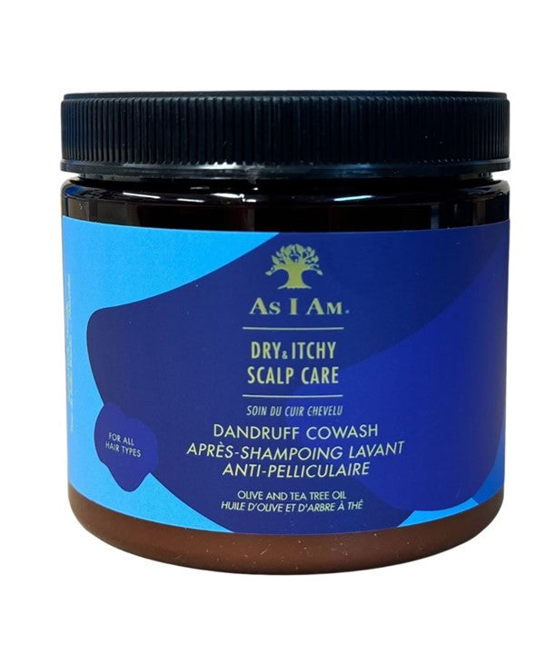 AS I AM DRY AND ITCHY SCALP CARE OLIVE AND TEA TREE OIL CO WASH 454 g Shampoo Asetena Pa 