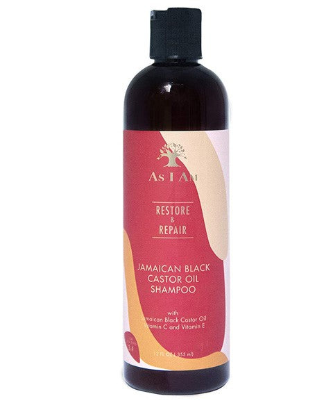 AS I AM RESTORE AND REPAIR JBCO SHAMPOO 355 ml Vegan Haircare Asetena Pa 