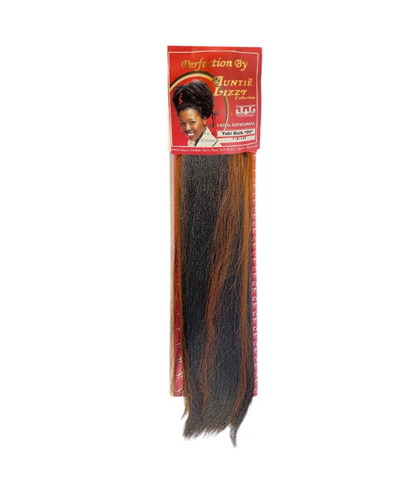 AUNTIE LIZZY SYN YAKI BULK 20 Color P1B/30 Hair for Braid Extensions Asetena Pa 
