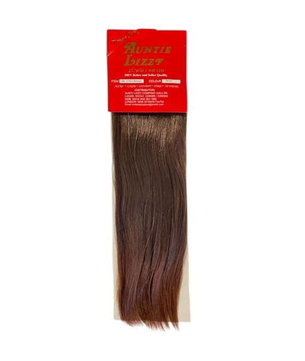 AUNTIE LIZZY SYN YAKI STRAIGHT WEAVE  Color 1BT99J Synthetic Weave Hair Asetena Pa 