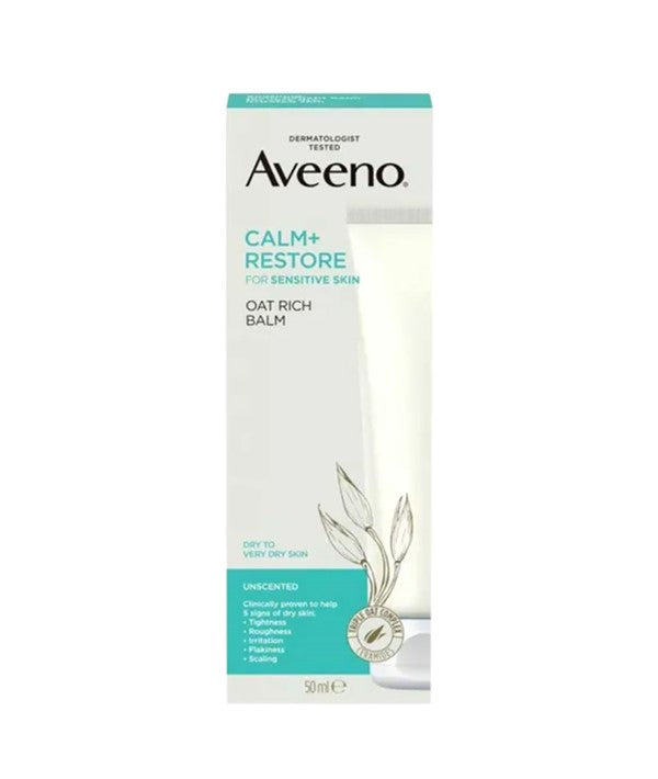 AVEENO CALM AND RESTORE OAT RICH BALM 50 ml Skin Moisturizing Asetena Pa 