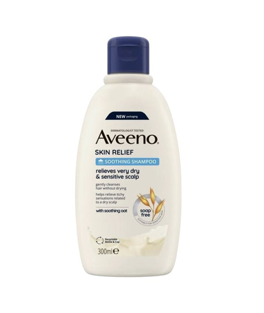 AVEENO SKIN RELIEF SOOTHING SHAMPOO 300 ml Shampoo Asetena Pa 