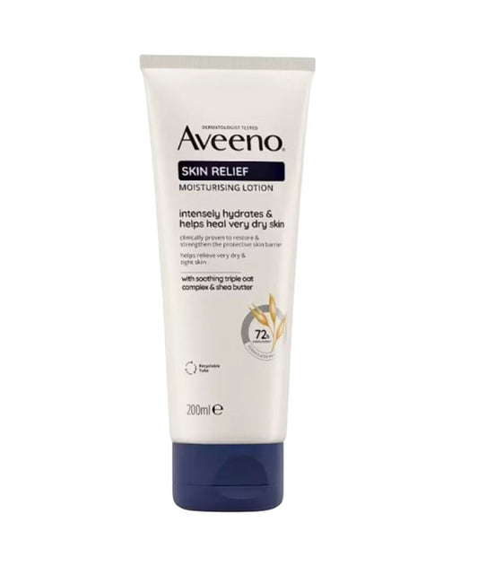 AVEENO SKIN RELIEF MOISTURIZING LOTION TUBE 200 ml (Tube) Skin Moisturizing Asetena Pa 