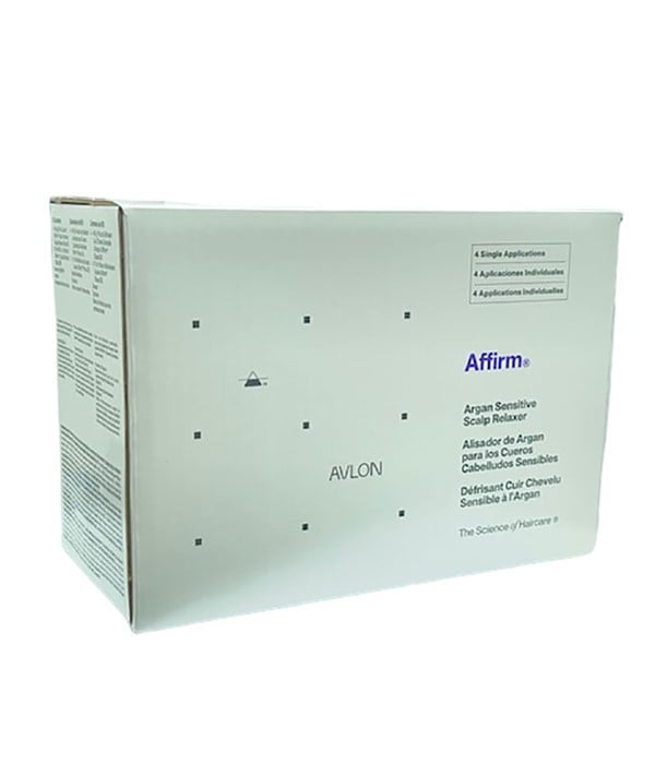 AFFIRM SENSITIVE SCALP CREME RELAXER WITH ARGAN OIL 9 Application Relaxer n Texturizer Asetena Pa 