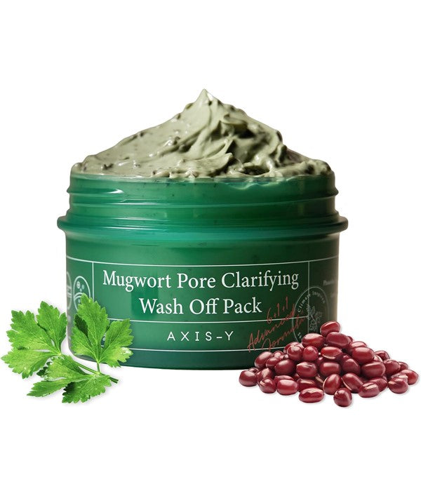 MUGWORT PORE CLARIFYING WASH OFF PACK 100 ml Korean Skincare Asetena Pa 