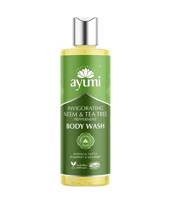 AYUMI NATURALS NEEM AND TEA TREE BODY WASH 250 ml Body Care Asetena Pa 