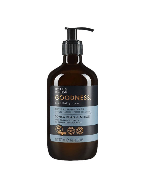 GOODNESS TONKA BEAN AND NEROLI NATURAL HAND WASH 500 ml Body Care Asetena Pa 