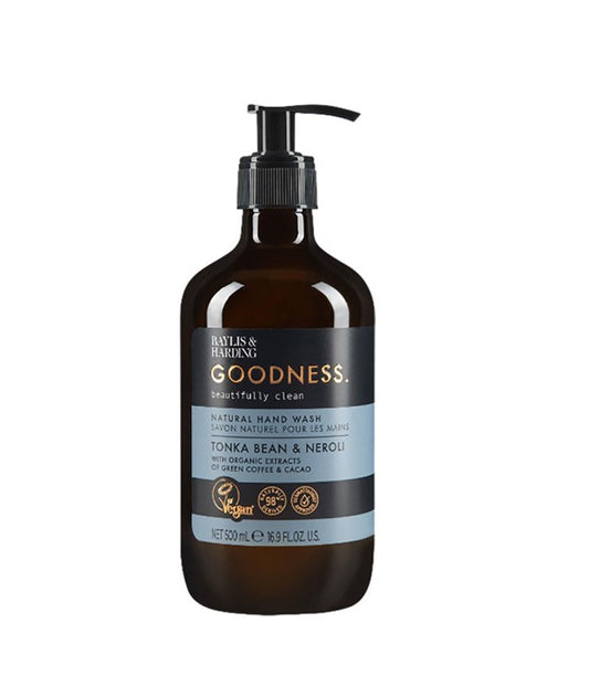 GOODNESS TONKA BEAN AND NEROLI NATURAL HAND WASH 500 ml Body Care Asetena Pa 