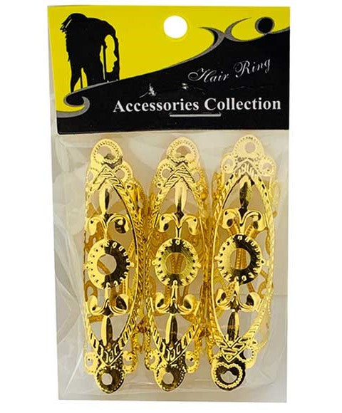 ACCESSORIES COLLECTION HAIR RING 12GDL  Color Gold Dreadlocks Products Asetena Pa 