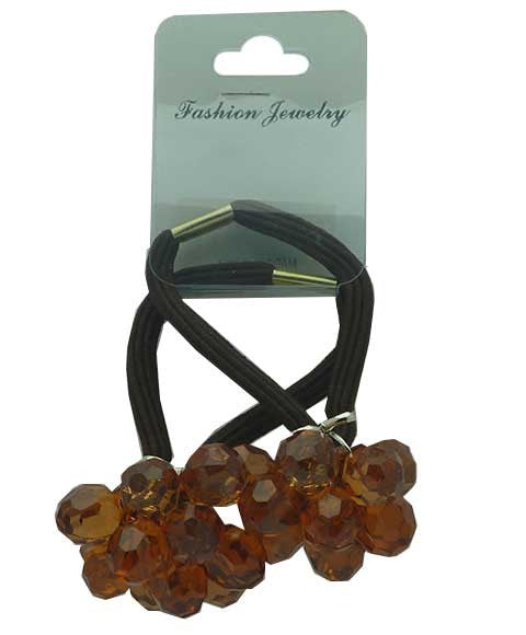FASHION JEWELRY PONY TAILER LJ113BR  Color Brown Kids Hair Accessories Asetena Pa 