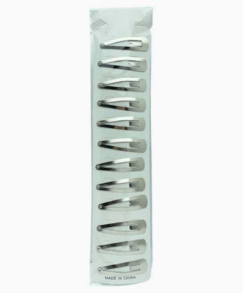 METAL SNAP HAIR CLIPS RS69SIL  Color Silver Kids Hair Accessories Asetena Pa 