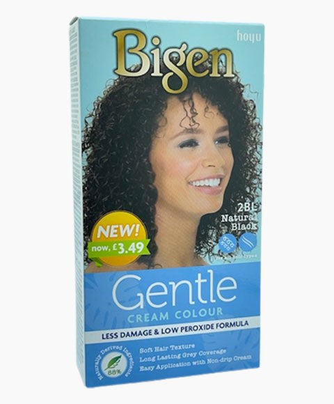 GENTLE CREAM COLOUR 2BL NATURAL BLACK Hair Color Asetena Pa 