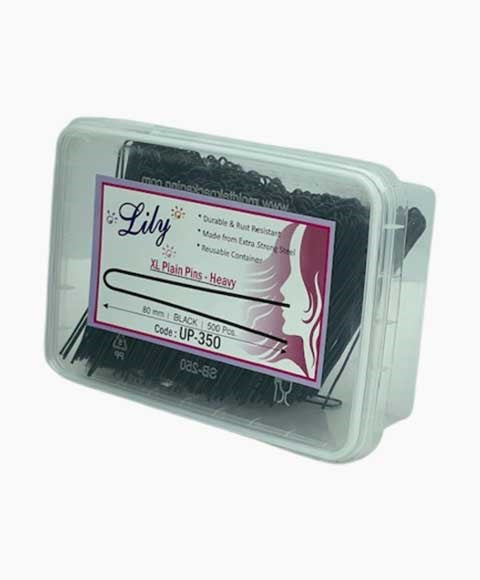 LILY BLACK BOB PINS UP 350 80 mm Kids Hair Accessories Asetena Pa 