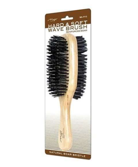 MAGIC COLLECTION HARD AND SOFT WAVE BRUSH 7713 Hair Brushes and Combs Asetena Pa 