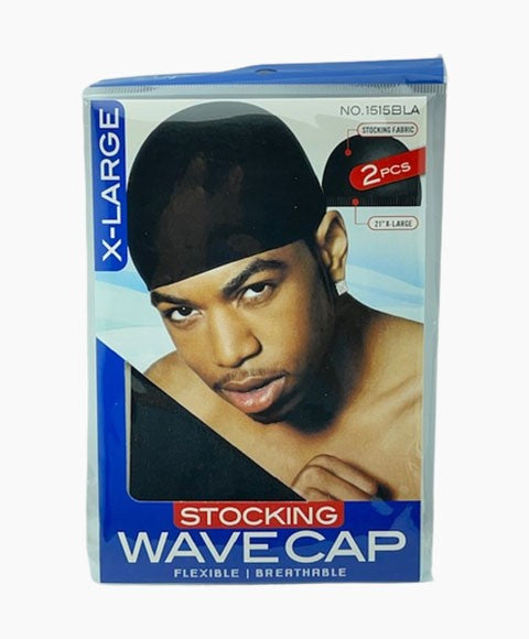 MAGIC COLLECTION STOCKING WAVE CAP 1515 2 pcs Color Asstorted Extensions Accessories Asetena Pa 