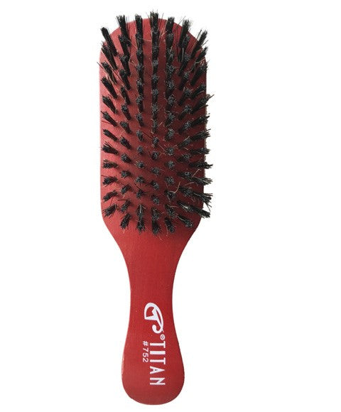 TITAN WOODEN SOFT BRISTLES HAIR BRUSH 752 Small Hair Brushes and Combs Asetena Pa 