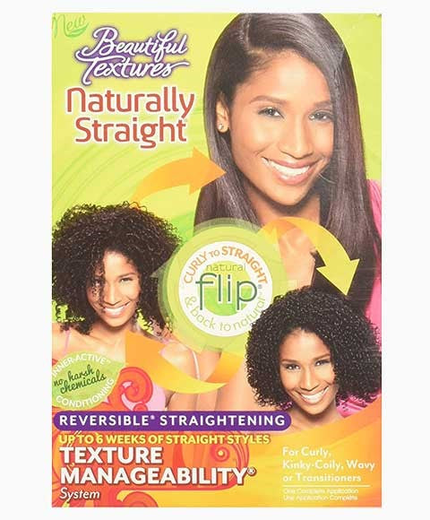 NATURALLY STRAIGHT TEXTURE MANAGEABILITY SYSTEM 1 Application Relaxer n Texturizer Asetena Pa 