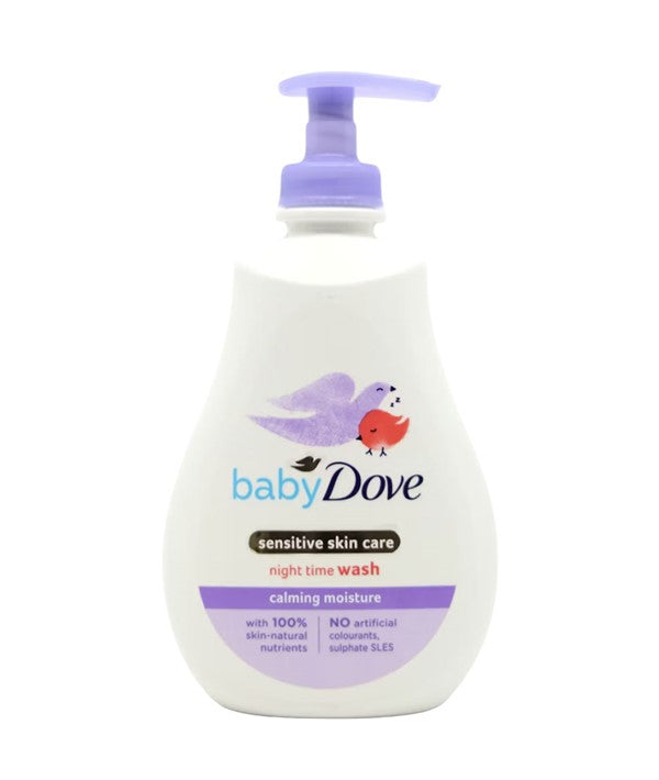 BABY DOVE SENSITIVE SKIN CARE NIGHT TIME WASH 400 ml Kids Skincare Asetena Pa 