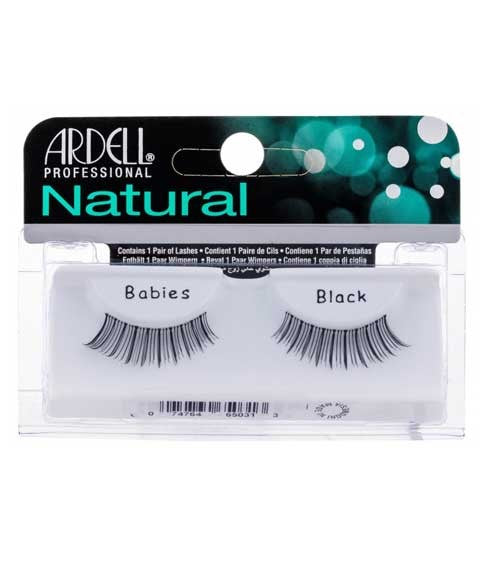 ARDELL NATURAL BABIES EYE LASHES  Color Black Eye Makeup Asetena Pa 