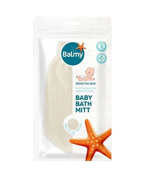 BALMY BABY BATH MITT SENSITIVE SKIN Kids Skincare Asetena Pa 