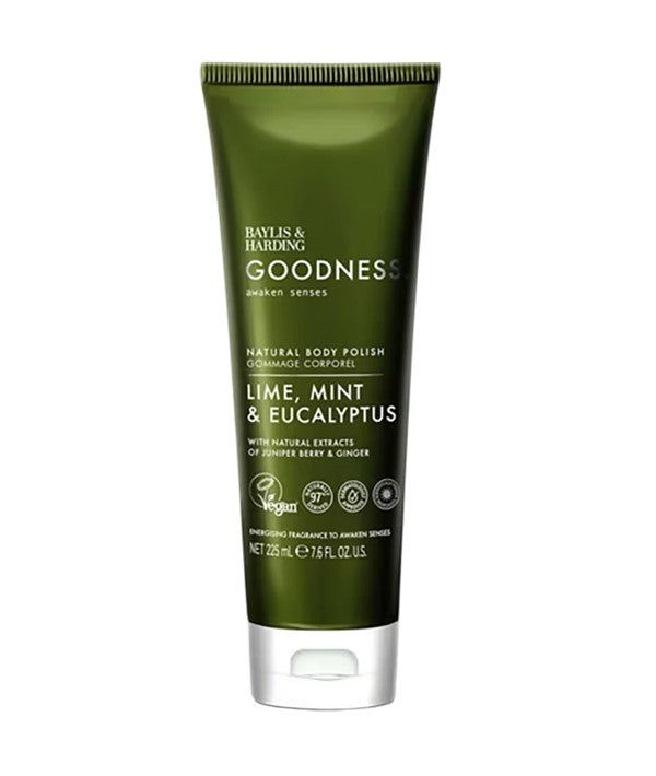 GOODNESS LIME MINT AND EUCALYPTUS NATURAL BODY POLISH 225 ml Body Care Asetena Pa 