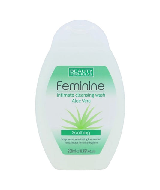 BEAUTY FORMULAS FEMININE INTIMATE CLEANSING WASH WITH ALOE VERA 250 ml Skin Wash Asetena Pa 