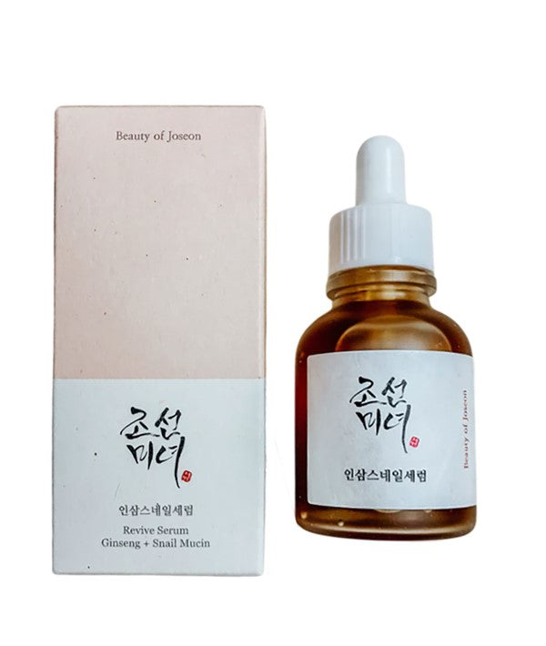 REVIVE SERUM GINSENG AND SNAIL MUCIN 30 ML Korean Skincare Asetena Pa 