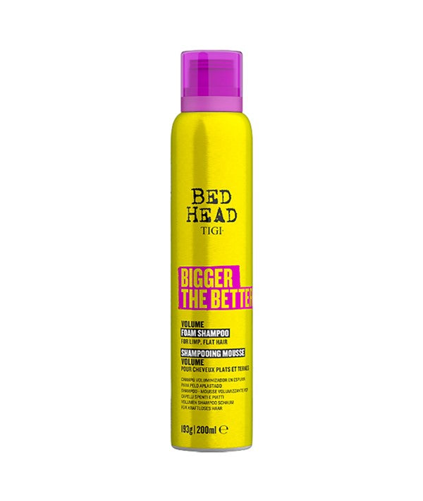 BED HEAD BIGGER THE BETTER VOLUME FOAM SHAMPOO 200 ml Shampoo Asetena Pa 