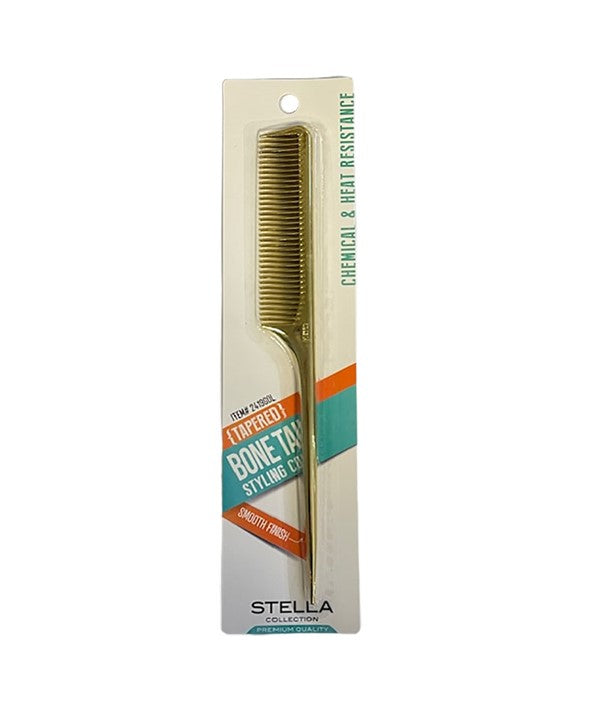 MAGIC COLLECTION BONE TAIL COMB 2419GOL Hair Brushes and Combs Asetena Pa 