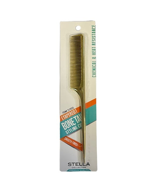 MAGIC COLLECTION BONE TAIL COMB 2419GOL Hair Brushes and Combs Asetena Pa 
