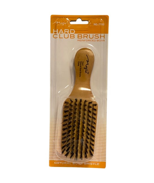 MAGIC COLLECTION NATURAL BOAR BRISTLE HARD CLUB BRUSH 7722  Color Item 7722 Hair Brushes and Combs Asetena Pa 