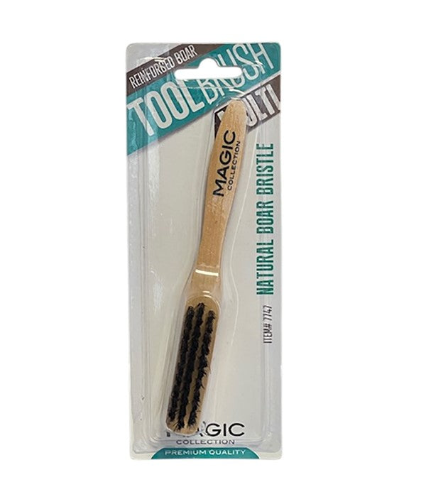 MAGIC COLLECTION NATURAL BOAR BRISTLE TOOL BRUSH 7747 Hair Brushes and Combs Asetena Pa 