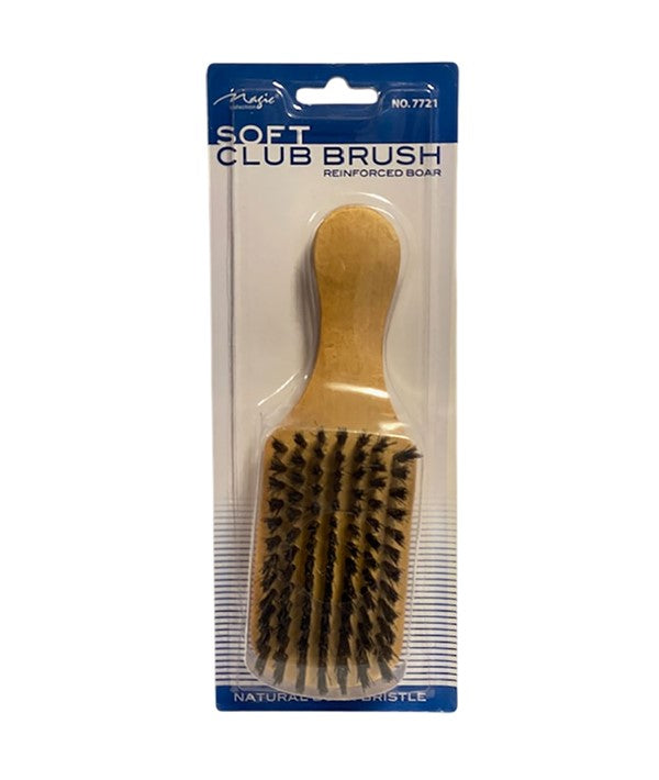 MAGIC COLLECTION SOFT CLUB BRUSH 7721 Hair Brushes and Combs Asetena Pa 