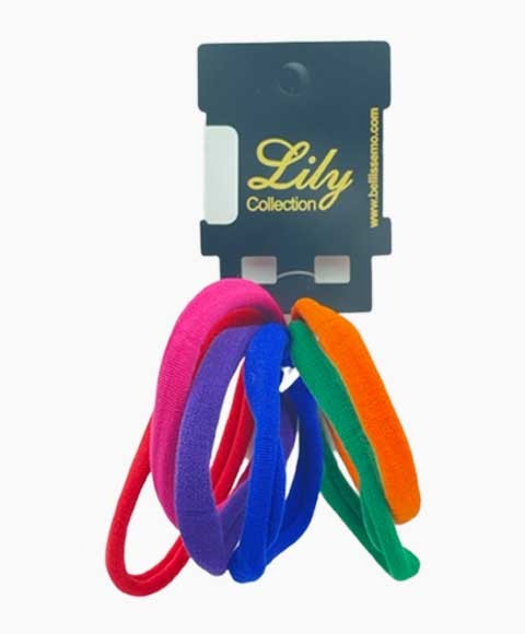 LILY COLLECTION COLORFUL PONYTAILER EB085AST Small Color Assorted Kids Hair Accessories Asetena Pa 