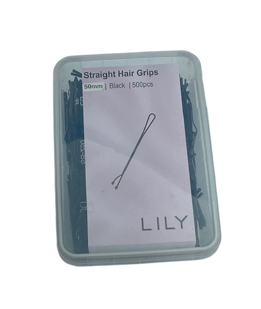 LILY BLACK BOB PINS HG 500 50 mm Color Black Kids Hair Accessories Asetena Pa 