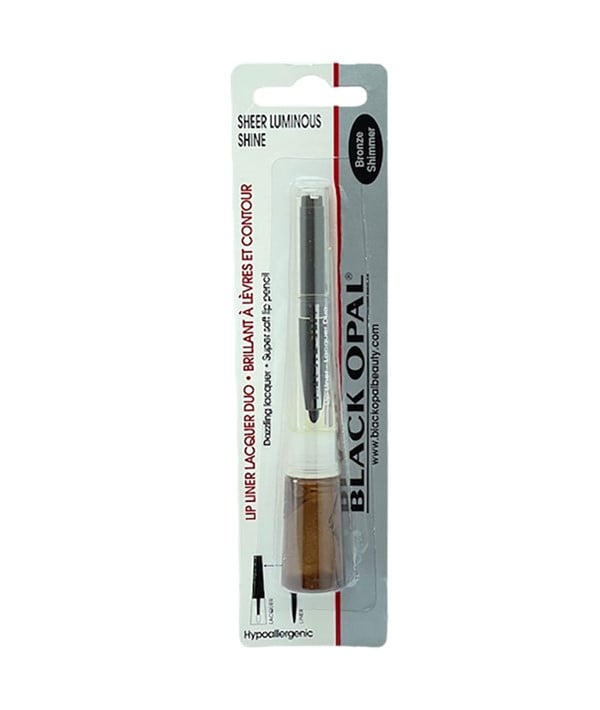 BLACK OPAL LIP LINER LACQUER DUO 0.20 g Color Chocolate Mousse Lips Asetena Pa 