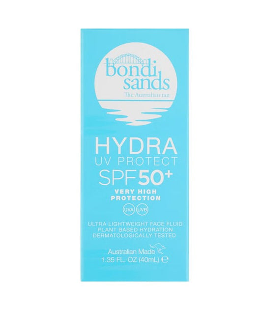 BONDI SANDS HYDRA UV PROTECT FACE FLUID SPF50 40 ml Skin Treatments Asetena Pa 