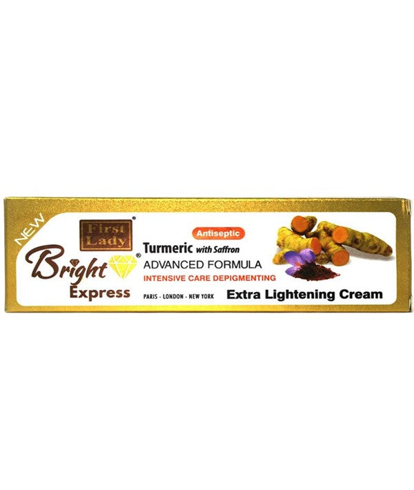 BRIGHT EXPRESS TUMERIC ADVANCED FORMULA EXTRA LIGHTENING CREAM 50 g Skin Moisturizing Asetena Pa 