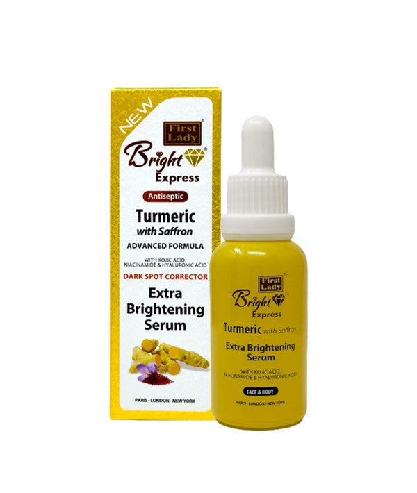 BRIGHT EXPRESS TURMERIC EXTRA BRIGHTENING SERUM 30 ML Skin Treatments Asetena Pa 
