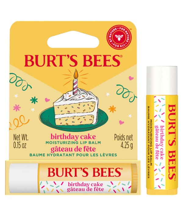BIRTHDAY CAKE MOISTURIZING LIP BALM 4.25 g Lips Asetena Pa 
