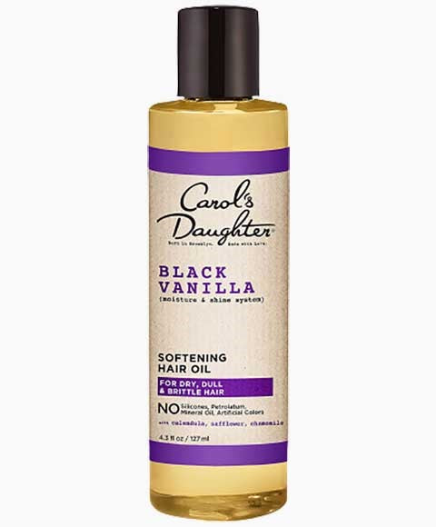 BLACK VANILLA SOFTENING HAIR OIL 127 ml Sprays, Serums and Oils Asetena Pa 