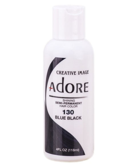 ADORE SHINING SEMI PERMANENT HAIR COLOR BLUE BLACK 118 ml Hair Color Asetena Pa 