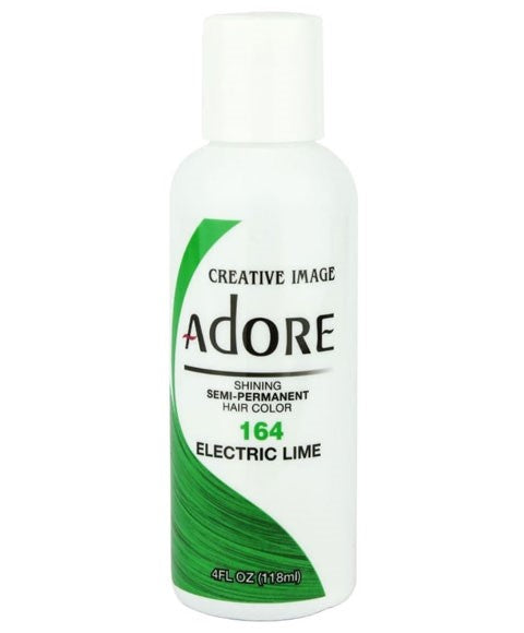 ADORE SHINING SEMI PERMANENT HAIR COLOR ELECTRIC LIME 118 ml Hair Color Asetena Pa 