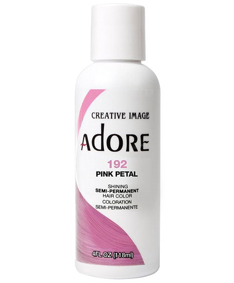 ADORE SHINING SEMI PERMANENT HAIR COLOR PINK PETAL 118 ml Hair Color Asetena Pa 