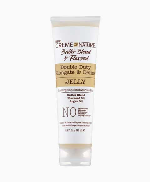 BUTTER BLEND AND FLAXSEED DOUBLE DUTY ELONGATE AND DEFINE JELLY 248 ml Hair Styling Asetena Pa 