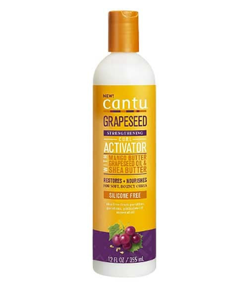 CANTU GRAPESEED STRENGTHENING CURL ACTIVATOR 355 ml Relaxer n Texturizer Asetena Pa 