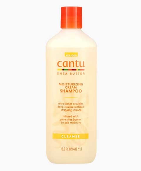 CANTU SHEA BUTTER MOISTURIZING CREAM SHAMPOO 400 ml Shampoo Asetena Pa 